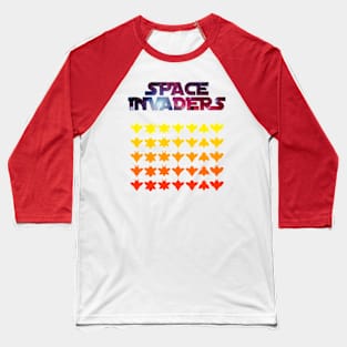 Space Invaders Baseball T-Shirt